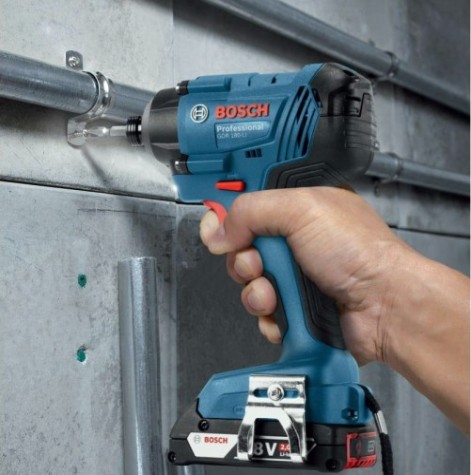 Гайковерт аккумуляторный BOSCH GDR 180 LI ударный [06019G5123]