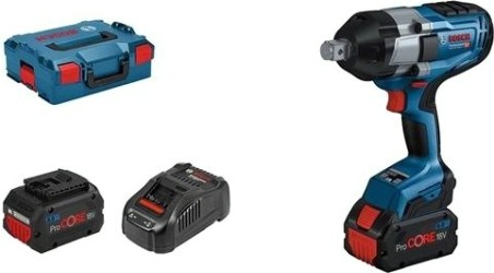 Гайковерт аккумуляторный BOSCH GDS 18 V-1050 H [06019J8502] 2х8.0 Ач