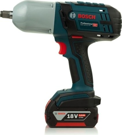 Гайковерт аккумуляторный BOSCH GDS 18 V-LI HT ударный [06019B1301] 2х3,0Ач