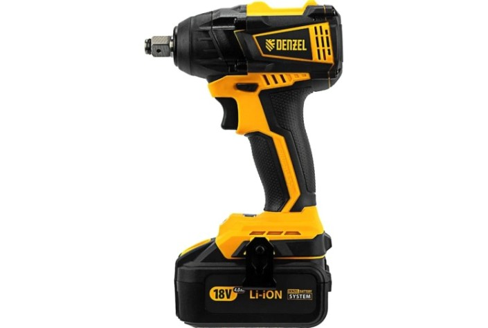 Гайковерт аккумуляторный Denzel CIW-IB-300,Li-ion ударный бесщет. [26501]