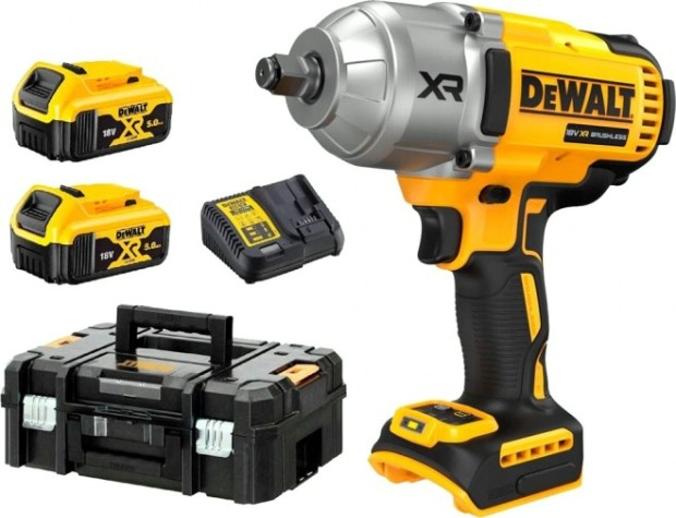 Гайковерт аккумуляторный DeWALT DCF 900 P2T ударный, бесщеточный [DCF900P2T-QW]