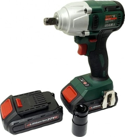 Гайковерт аккумуляторный DWT ABW-20 D-2 BMC ударный [5.2.56]