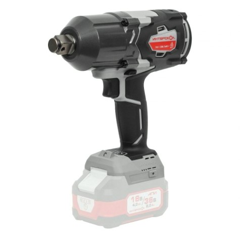 Гайковерт аккумуляторный ИНТЕРСКОЛ ГАУ-1200/36ВЭ бесщеточный, ударный [819.0.0.70]