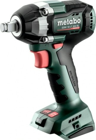 Гайковерт аккумуляторный METABO SSW 18 LT 300 BL ударный, бесщеточный без АКБ и ЗУ, MetaBOX [602398840] MetaBOX
