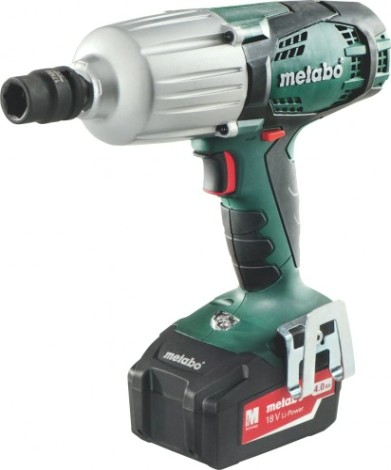 Гайковерт аккумуляторный METABO SSW 18 LTX 4,0 Ач 600 ударный [602198500]