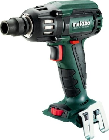 Гайковерт аккумуляторный METABO SSW 18 LTX 400 BL ударный, без АКБ и З/У, бесщеточный [602205890]