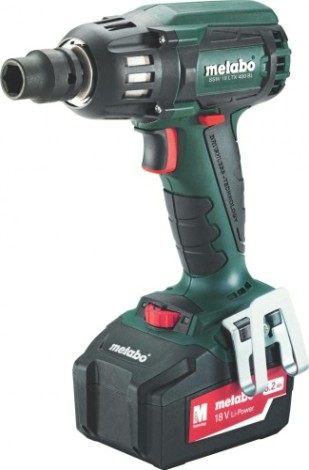 Гайковерт аккумуляторный METABO SSW 18 LTX 5,2 Ач 400 BL ударный, бесщеточный [602205650]