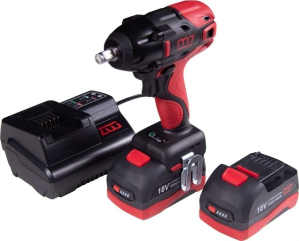 Гайковерт аккумуляторный MIGHTY SEVEN DW-401A ударный 4 предмета, кейс Гайковерт аккумуляторный MIGHTY SEVEN DW-401A ударный 4 предмета, кейс