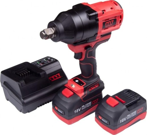 Гайковерт аккумуляторный MIGHTY SEVEN DW-601A ударный 4 предмета, кейс Гайковерт аккумуляторный MIGHTY SEVEN DW-601A ударный 4 предмета, кейс