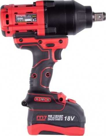 Гайковерт аккумуляторный MIGHTY SEVEN DW-601A ударный 4 предмета, кейс