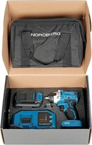 Гайковерт аккумуляторный NORDBERG NE803K [ЦБ-0010558]
