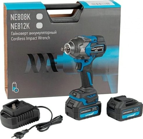 Гайковерт аккумуляторный NORDBERG NE808K [NE808K]