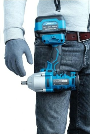 Гайковерт аккумуляторный NORDBERG NE810K [ЦБ-00016882]