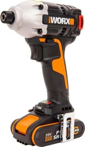 Гайковерт аккумуляторный Worx WX261 ударный, бесщеточный