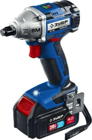 Гайковерт аккумуляторный ЗУБР GB-250-42 бесщеточный Профессионал