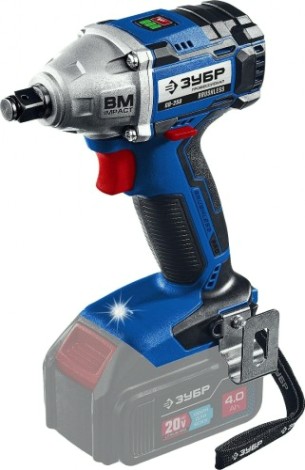 Гайковерт аккумуляторный ЗУБР GB-250 бесщеточный, без АКБ и ЗУ Профессионал