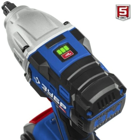 Гайковерт аккумуляторный ЗУБР GB-500 T7 без АКБ, бесщеточный Профессионал [GB-500]