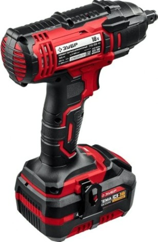Гайковерт аккумуляторный ЗУБР ГУЛ-255-41 ударный