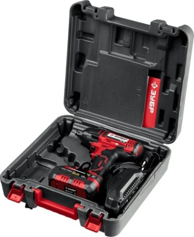 Гайковерт аккумуляторный ЗУБР ГУЛ-255-41 ударный