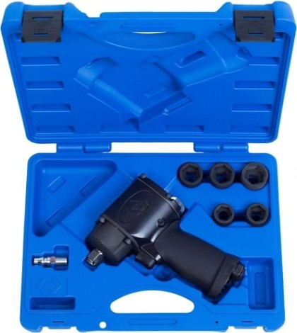 Гайковерт пневматический KING TONY 44506MP с комплектом головок