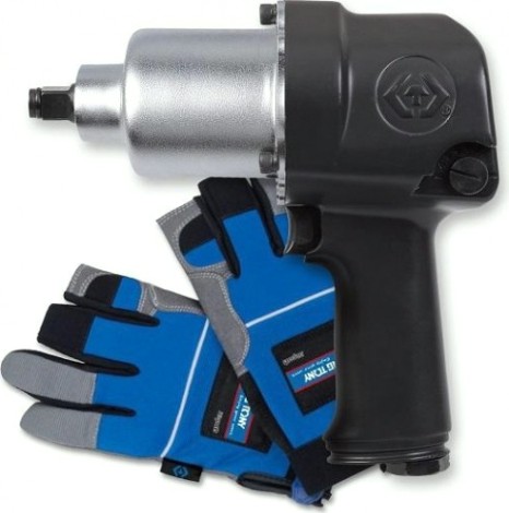 Гайковерт пневматический KING TONY P33411-040E в комлекте с перчатками Гайковерт пневматический KING TONY P33411-040E в комлекте с перчатками