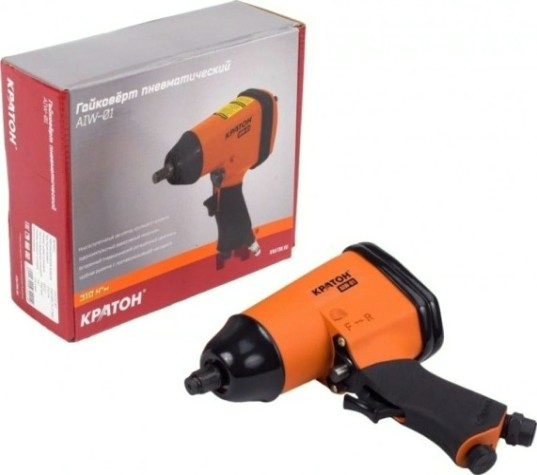 Гайковерт пневматический КРАТОН AIW-01 [3 01 07 001]