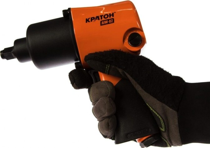Гайковерт пневматический КРАТОН AIW-02 [3 01 07 002]