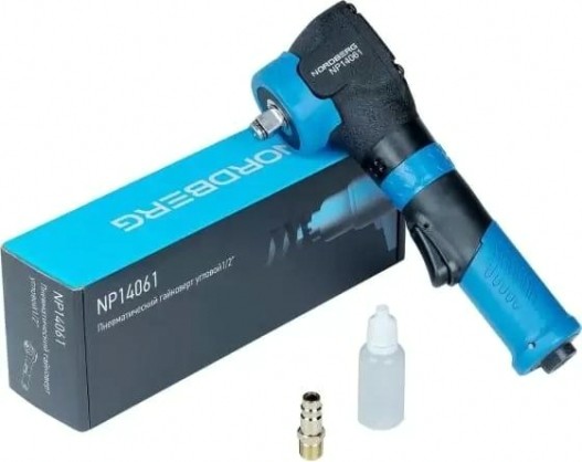 Гайковерт пневматический NORDBERG NP14061 угловой, ударный, 1/2", 500Нм [ЦБ-00019710]