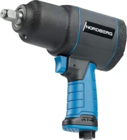 Гайковерт пневматический NORDBERG NP14074 ударный, 1/2", 745 Нм [ЦБ-0009541]