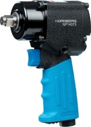Гайковерт пневматический NORDBERG NP14075K ударный 1/2", 680нм, укороченный [ЦБ-00019681]