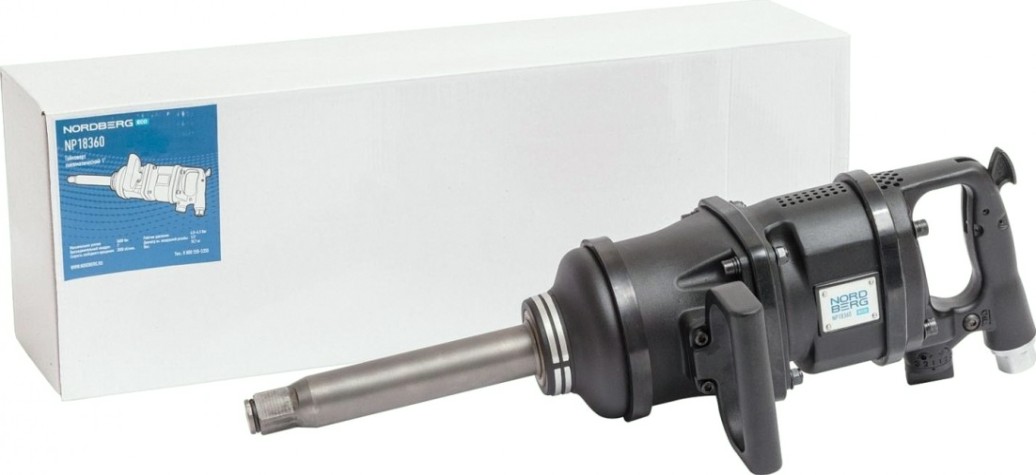 Гайковерт пневматический NORDBERG NP18360 ударный 1", 3600 нм [NP18360]