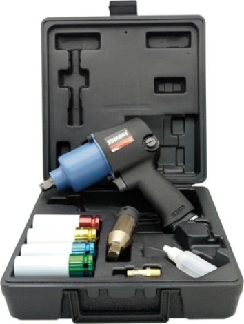 Гайковерт пневматический SUMAKE ST-5544SHK с набором головок [8095010]