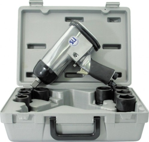 Гайковерт пневматический SUMAKE ST-5561K с набором головок [7342]