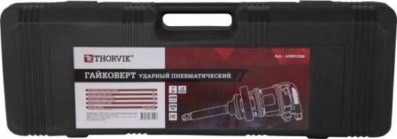 Гайковерт пневматический THORVIK AIWS125M 1"DR 4000 об/мин., 2300 Нм, с набором [052751]