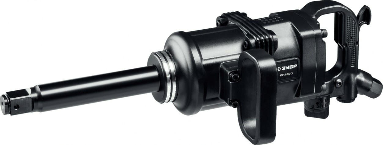 Гайковерт пневматический ЗУБР ПГ-2500 ударный 1", 2500 нм [64220]
