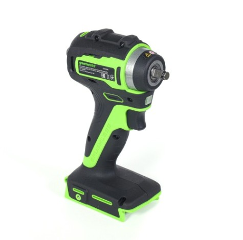 Гайковерт ударный аккумуляторный GREENWORKS G24IW200 24V, бесщеточный, без АКБ и ЗУ [3803607]