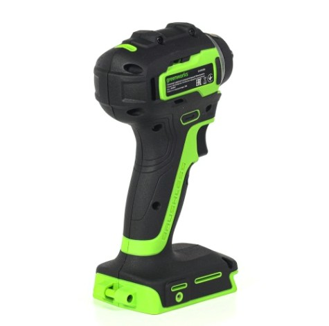 Гайковерт ударный аккумуляторный GREENWORKS G24IW200 24V, бесщеточный, без АКБ и ЗУ [3803607]