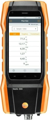 Газоанализатор дымовых газов Testo 300 LL (комплект, с H2 компенсацией) [0564300401]