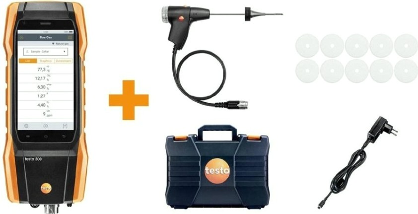 Газоанализатор дымовых газов Testo 300 LL NOx (комплект, с H2 компенсацией) [0564300402]