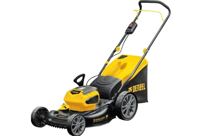 Газонокосилка аккумуляторная Denzel RLM450-36, Li-ion бесщеточная [58910]