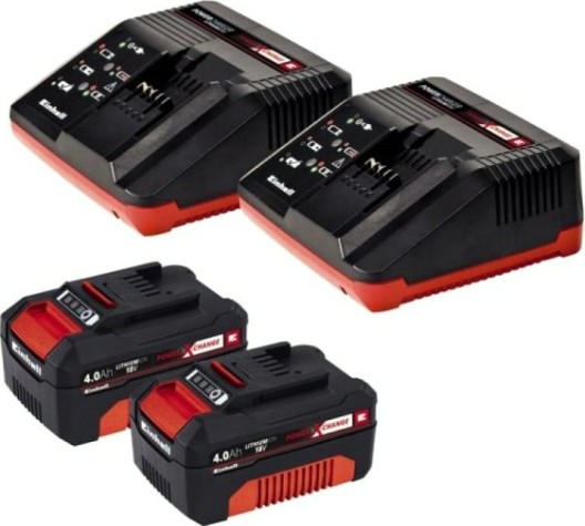 Газонокосилка аккумуляторная EINHELL PXC GE-CM 43 Li M Kit (2x4,0ah) [3413130]