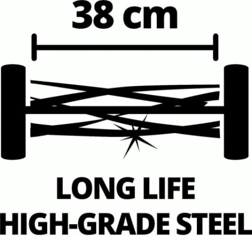Газонокосилка аккумуляторная EINHELL PXC GE-HM 18/38 Li-solo [3414200]