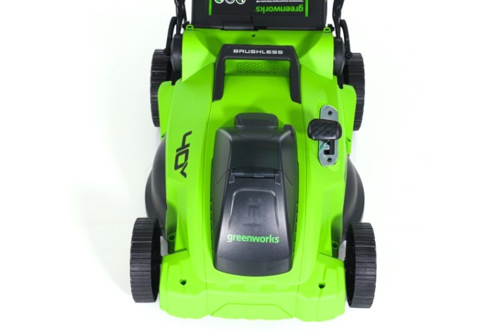Газонокосилка аккумуляторная GREENWORKS GD40LM16X, 40V 41 см бесщеточная, без АКБ и ЗУ [2517907]