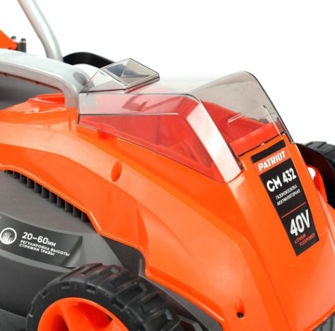Газонокосилка аккумуляторная PATRIOT CM 432 баз АКБ и ЗУ [250201432]