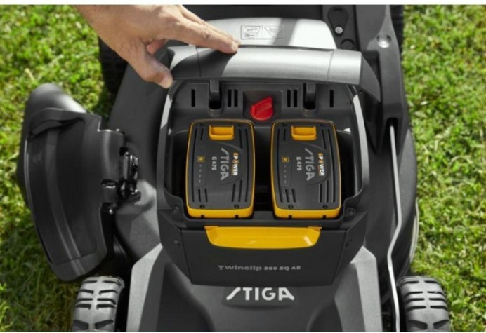 Газонокосилка аккумуляторная STIGA Twinclip 950 SQ AE самоходная без АКБ и ЗУ [294513898/ST1]