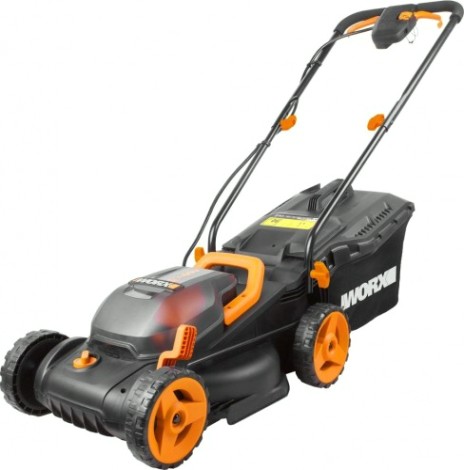 Газонокосилка аккумуляторная Worx WG779E Газонокосилка аккумуляторная Worx WG779E