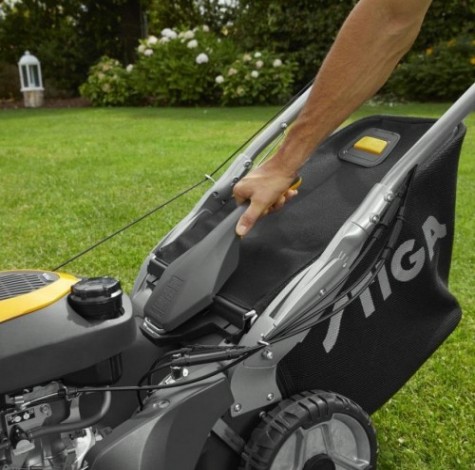 Газонокосилка бензиновая STIGA Twinclip 55 SV H самоходная, вариатор, VCS [294563038/ST1]