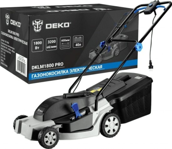 Газонокосилка электрическая DEKO DKLM1800 PRO [063-3006]