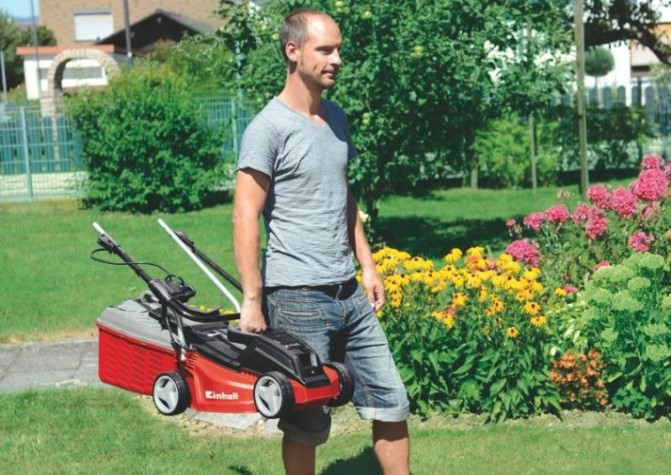 Газонокосилка электрическая EINHELL GE-EM 1233 [3400192]