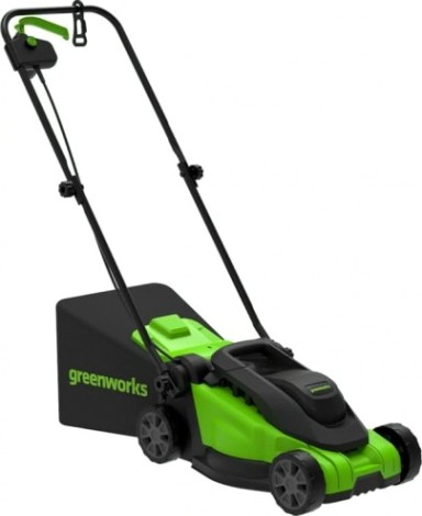 Газонокосилка электрическая GREENWORKS GD1200LM32 1200Вт, 32 см [2517807]